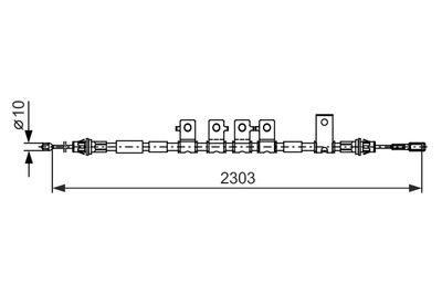 Trose, Stāvbremžu sistēma BOSCH 1 987 482 403