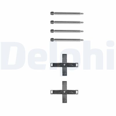 DELPHI LX0268 Piederumu komplekts, Disku bremžu