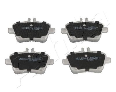 Комплект тормозных колодок, дисковый тормоз ASHIKA 51-00-0501