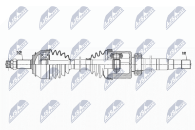 Приводной вал NTY NPW-NS-114