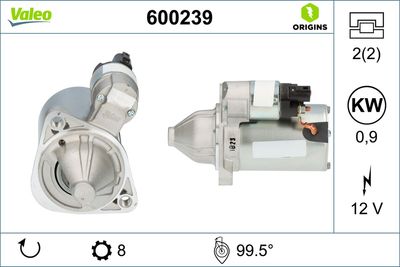 Стартер VALEO 600239