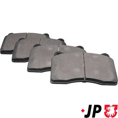 Bremžu uzliku kompl., Disku bremzes JP GROUP 3963601210
