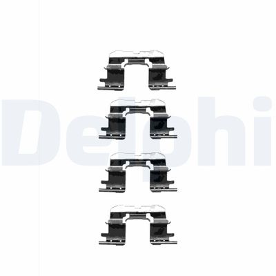 DELPHI LX0333 Piederumu komplekts, Disku bremžu