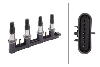 Aizdedzes spole HELLA 5DA 358 000-321