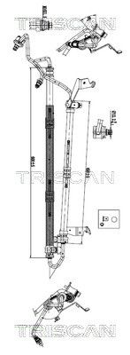 Hidrauliskā šļūtene, Stūres iekārta TRISCAN 8516 11041