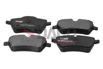 Bremžu uzliku kompl., Disku bremzes DACO 322402