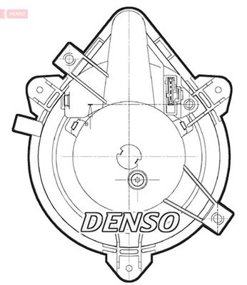 Вентилятор салона DENSO DEA09044
