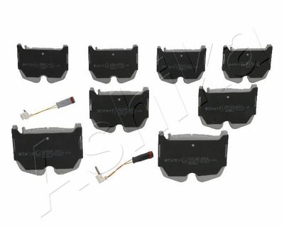 Bremžu uzliku kompl., Disku bremzes ASHIKA 50-00-0514