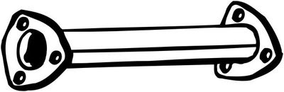 Труба выхлопного газа BOSAL 741-003