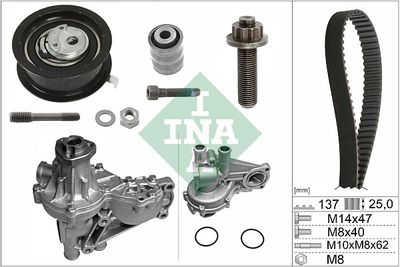 Ūdenssūknis + Zobsiksnas komplekts Schaeffler INA 530 0377 32
