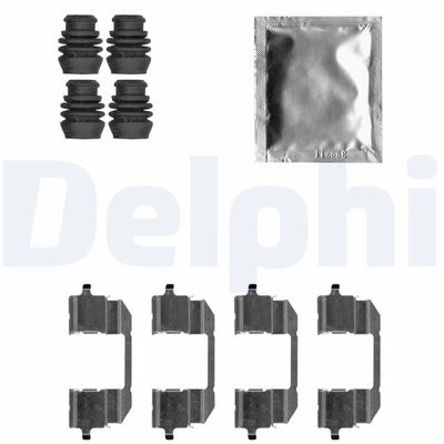 Piederumu komplekts, Disku bremžu uzlikas DELPHI LX0621