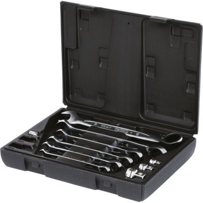 Uzgriežņu atslēgu komplekts ar sprūdmehānismu KS TOOLS 503.4647