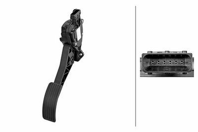 Датчик, положение педали акселератора HELLA 6PV 312 434-001