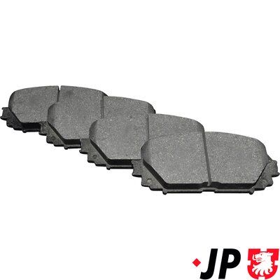 Bremžu uzliku kompl., Disku bremzes JP GROUP 4863601610