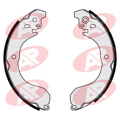 Комплект тормозных колодок LPR 09480