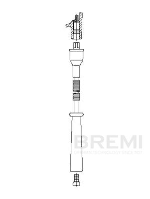 Augstsprieguma vads BREMI 3A34E34