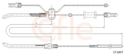 Trose, Stāvbremžu sistēma COFLE 92.17.1657