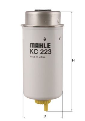 Топливный фильтр MAHLE KC 223