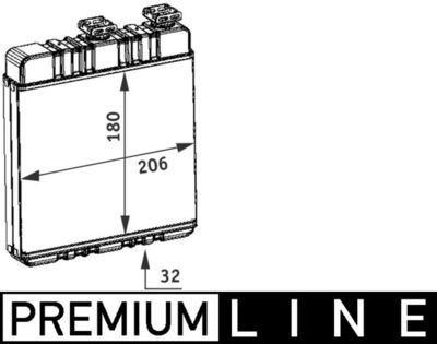 Siltummainis, Salona apsilde MAHLE AH 76 000P