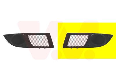 VAN WEZEL 1637591 Ventilatora reste, Bampers