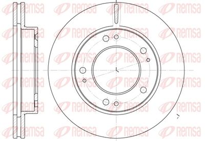 Bremžu diski REMSA 6893.10