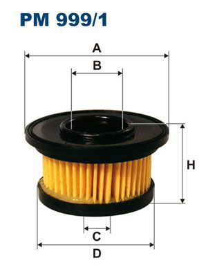 FILTRON PM9991 Degvielas filtrs