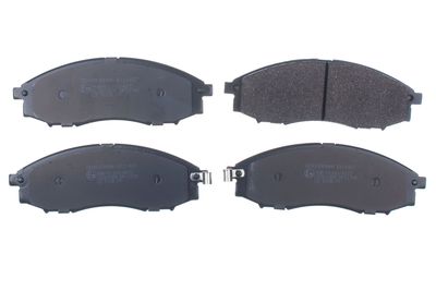 Комплект тормозных колодок, дисковый тормоз DENCKERMANN B111407