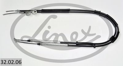 Тросик, cтояночный тормоз LINEX 32.02.06