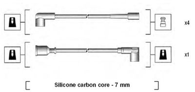 Augstsprieguma vadu komplekts MAGNETI MARELLI 941125070664