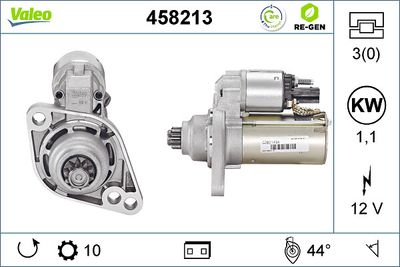 Starteris VALEO 458213