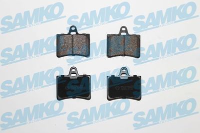 Комплект тормозных колодок, дисковый тормоз SAMKO 5SP800