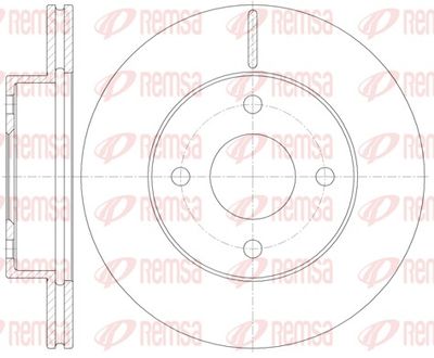 Тормозной диск REMSA 61131.10