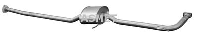 Средний глушитель выхлопных газов ASMET 13.004