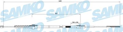 Trose, Stāvbremžu sistēma SAMKO C0951B