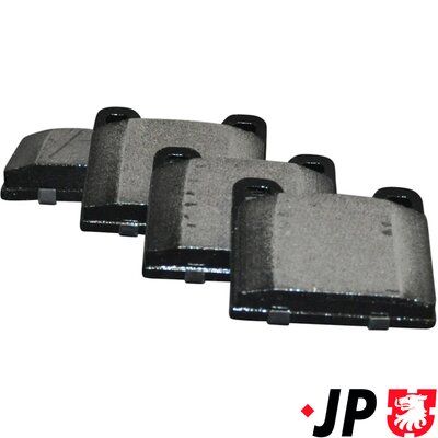 Bremžu uzliku kompl., Disku bremzes JP GROUP 4963700210