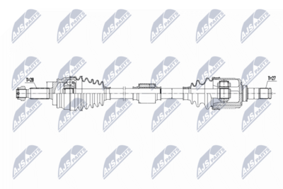 Приводной вал NTY NPW-MS-088