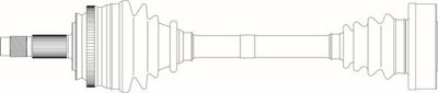 Приводной вал GENERAL RICAMBI AR3046