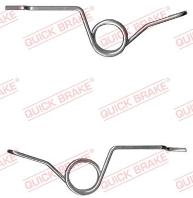 Remkomplekts, Stāvbremzes vārpsta (Bremžu suports) QUICK BRAKE 113-0527