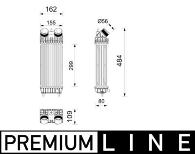 Starpdzesētājs MAHLE CI 744 000P
