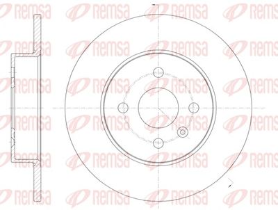 Тормозной диск REMSA 6789.00