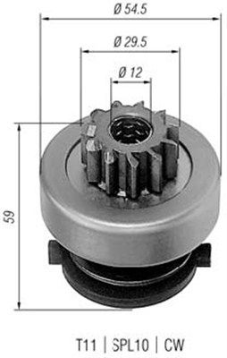Zobrats, Starteris MAGNETI MARELLI 940113020257