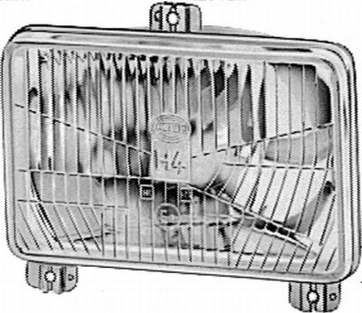 Вставка фары, основная фара HELLA 1AB 006 277-127
