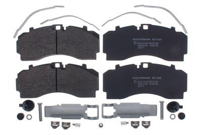Bremžu uzliku kompl., Disku bremzes DENCKERMANN BC11025