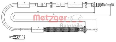 Trose, Stāvbremžu sistēma METZGER 12.0706