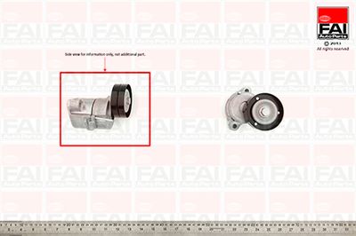 Рычаг натяжки, клиновый ремень FAI AutoParts T1007