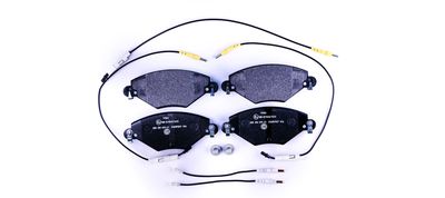 Bremžu uzliku kompl., Disku bremzes HELLA 8DB 355 019-411