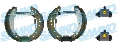 Комплект тормозных колодок SAMKO KEG697