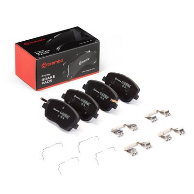 Bremžu uzliku kompl., Disku bremzes BREMBO P 30 166