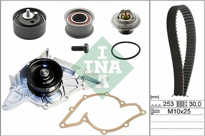 Ūdenssūknis + Zobsiksnas komplekts Schaeffler INA 530 0178 30
