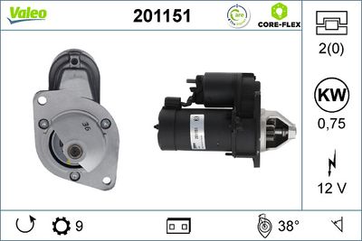 Стартер VALEO 201151